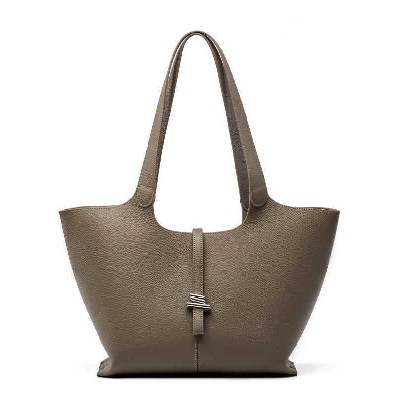 Premium Leather bascket Shoulder Bag