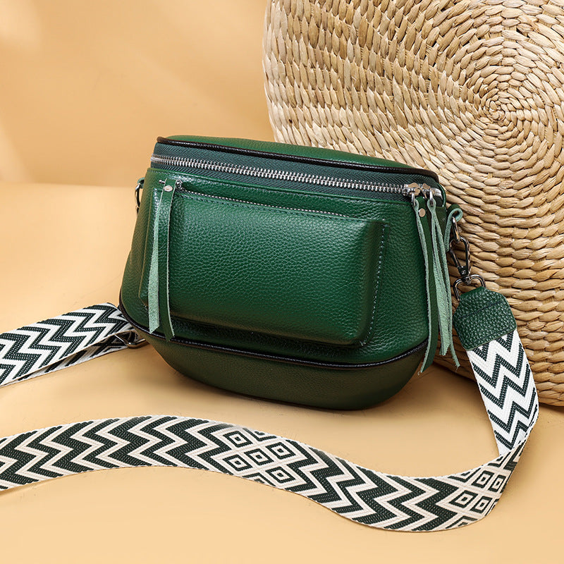 Saddle Crossbody Bag – Premium Leather, Effortless Style