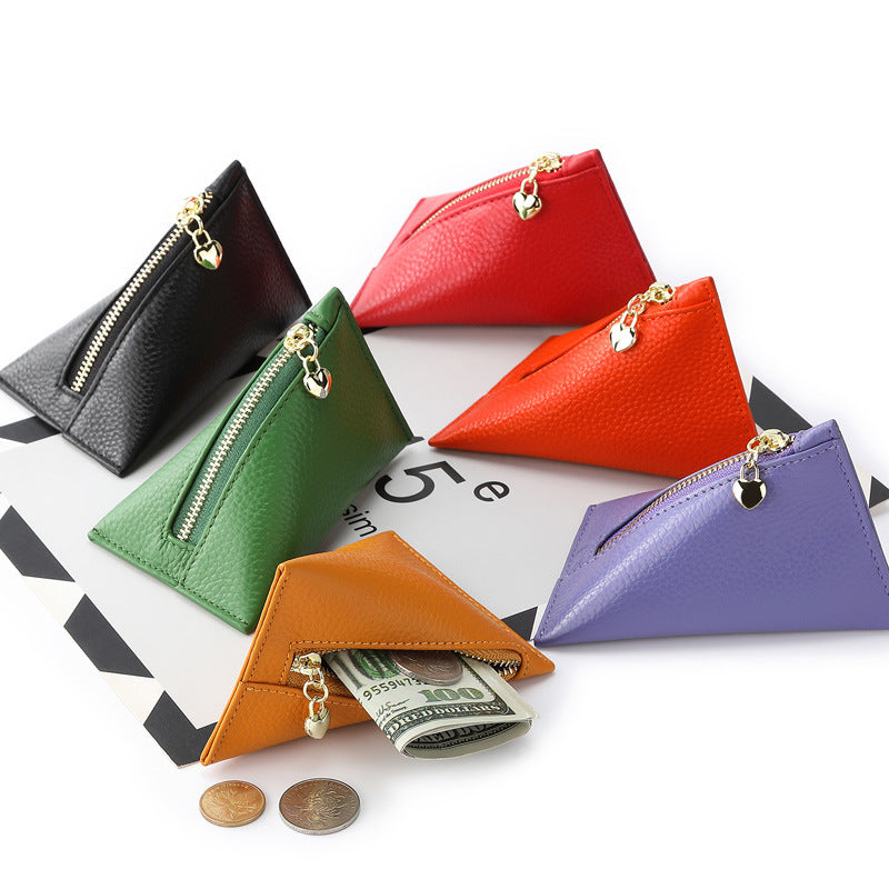 Women's Cowhide Mini Coin Purse