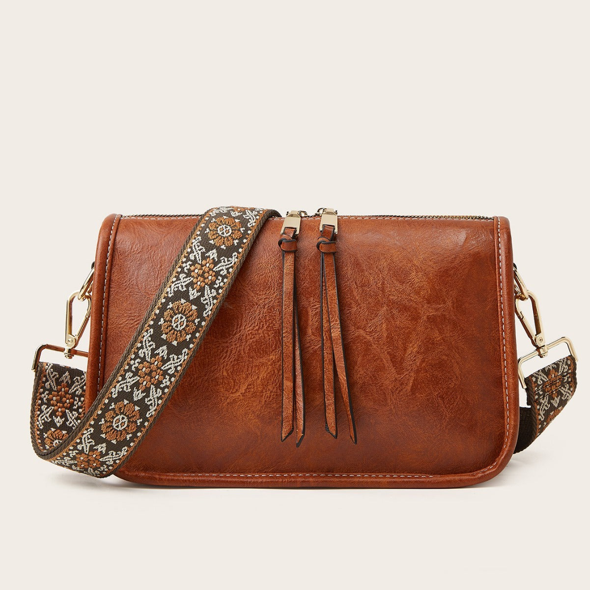 Women's Bohemian Wide Strap Crossbody