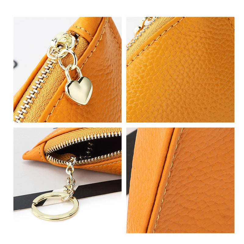 Women's Cowhide Mini Coin Purse