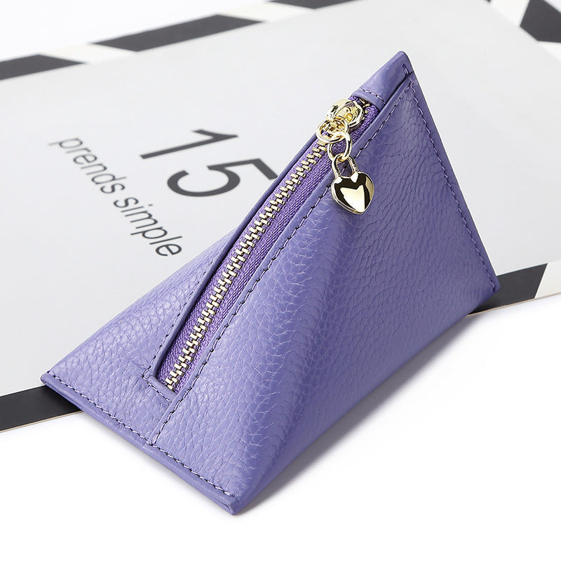 Women's Cowhide Mini Coin Purse