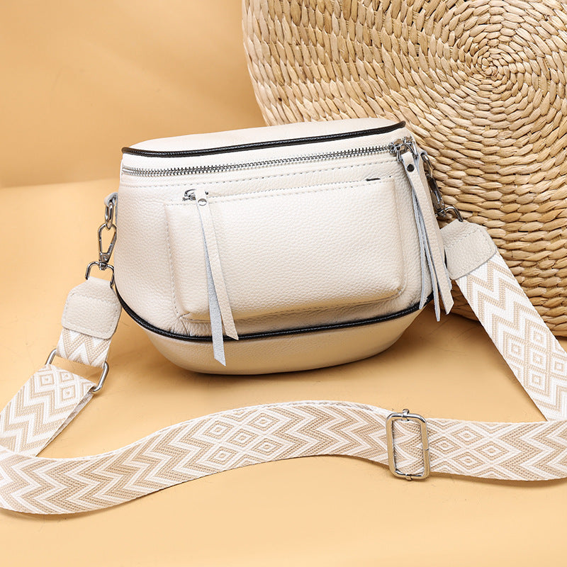 Saddle Crossbody Bag – Premium Leather, Effortless Style