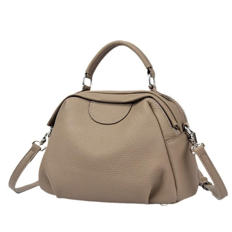 Genuine Leather Large-capacity Crossbody Bag