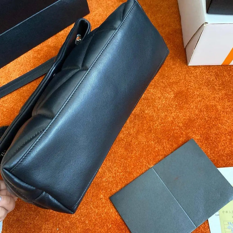 Genuine Sheepskin Leather Shoulder Bag