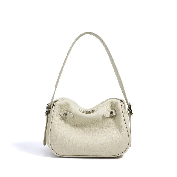 High-End Leather Pillow Shoulder Bag