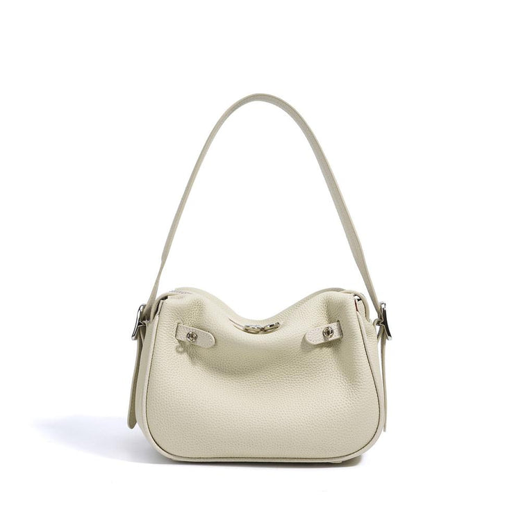 High-End Leather Pillow Shoulder Bag