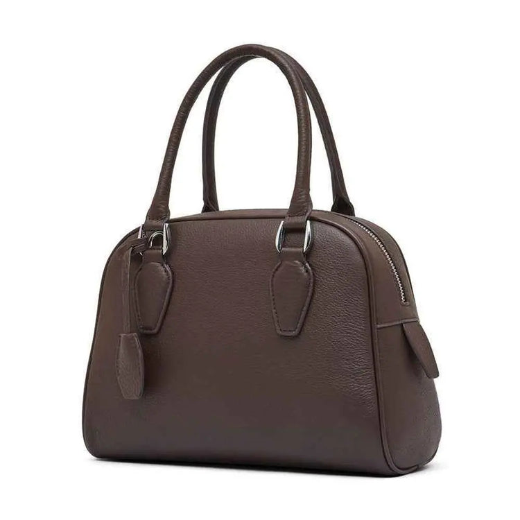 Leather Classic handle Bag