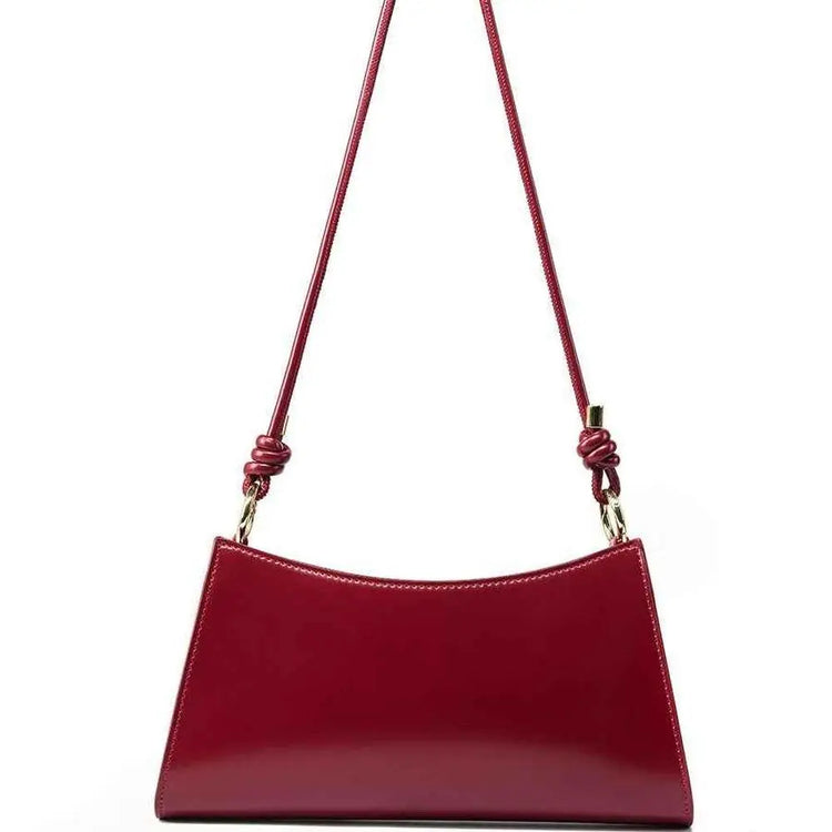 Leather chic medium size Shoulder Bag