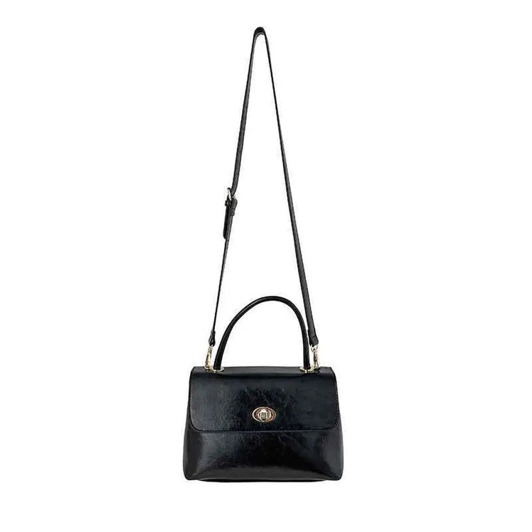 Oil Wax Leather large handbag