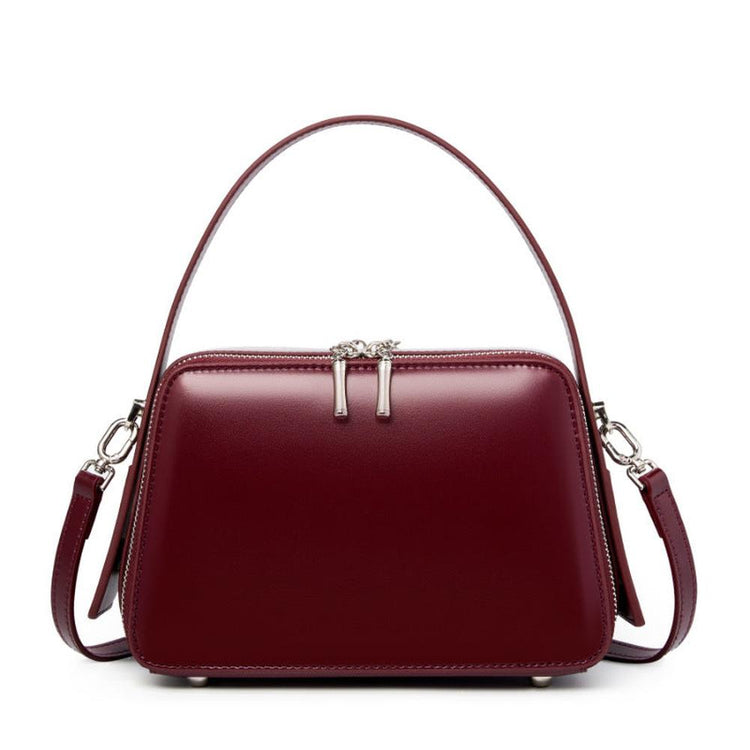 Urban Simplicity Leather Structured & Stylish Handbag