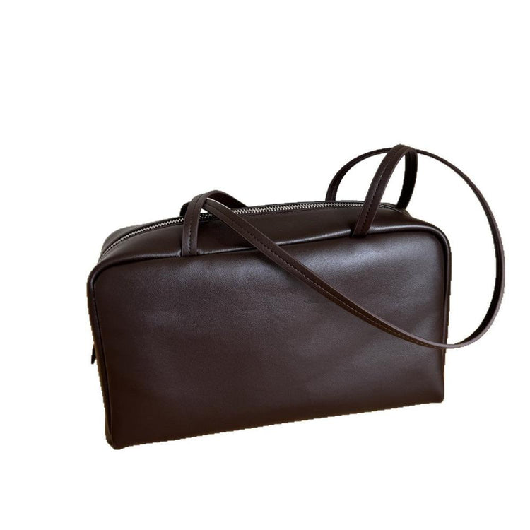 Versatile Commuter Large-capacity Cowhide Shoulder