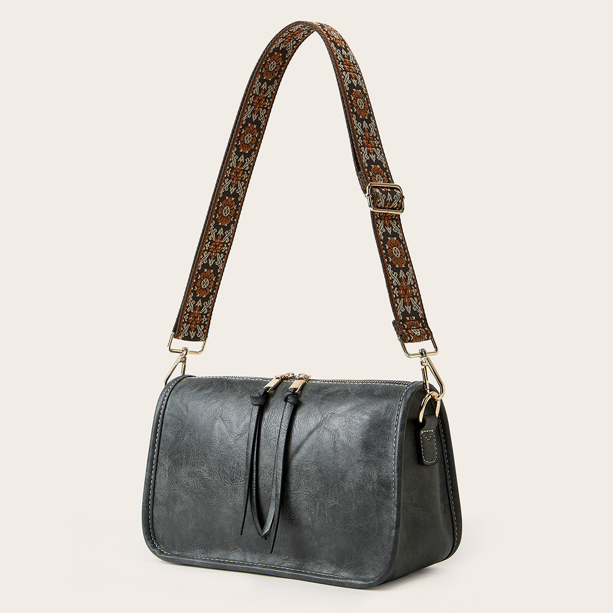 Women's Bohemian Wide Strap Crossbody