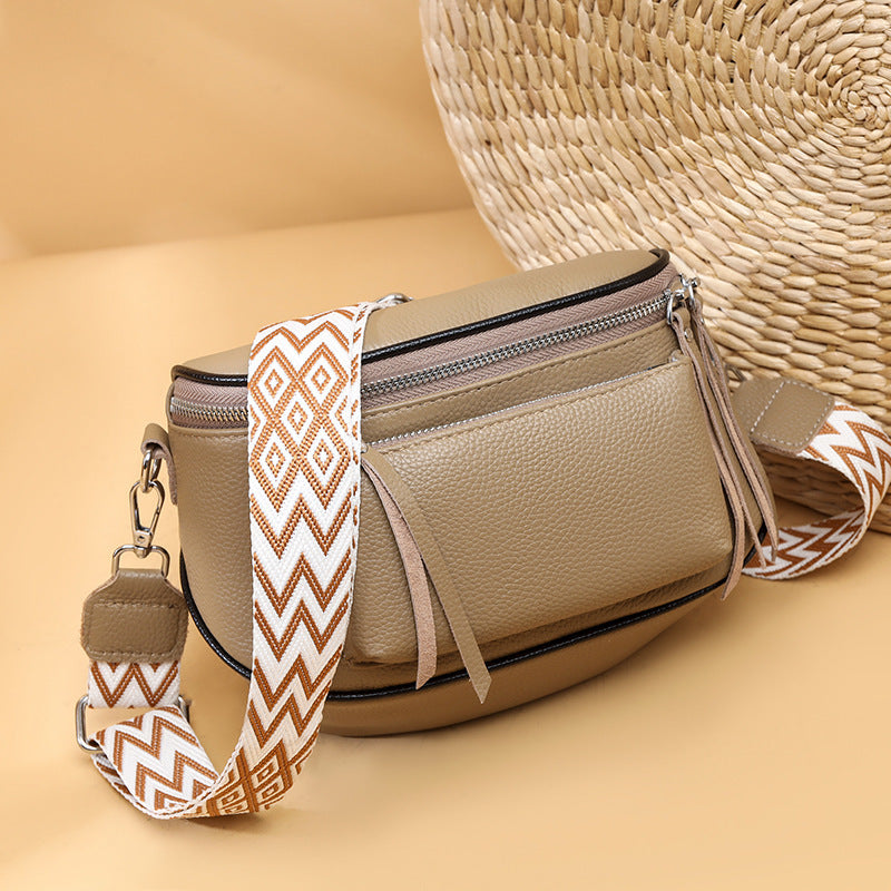 Saddle Crossbody Bag – Premium Leather, Effortless Style