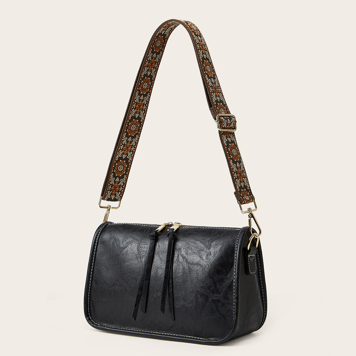 Women's Bohemian Wide Strap Crossbody