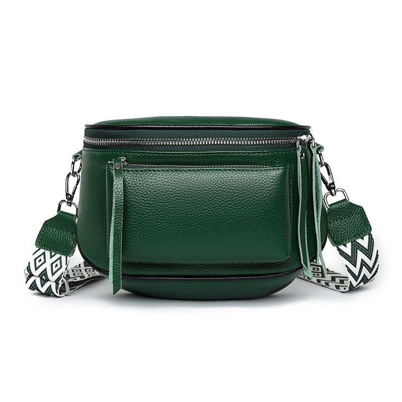 Saddle Crossbody Bag – Premium Leather, Effortless Style