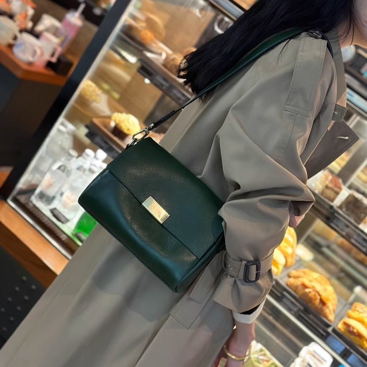 Women's First Layer Cowhide crossbody