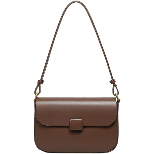 Genuine Leather medium size shoulder or crossbody bag