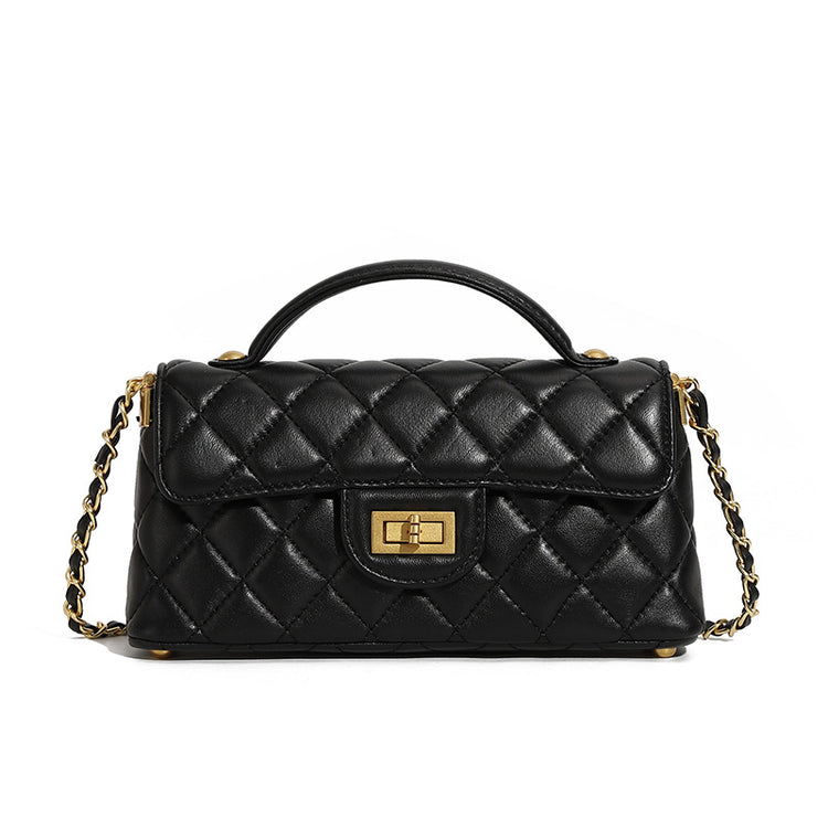 Light Luxury Fashion Womens Genuine Leather Shoulder Crossbody Bag Nomade Code