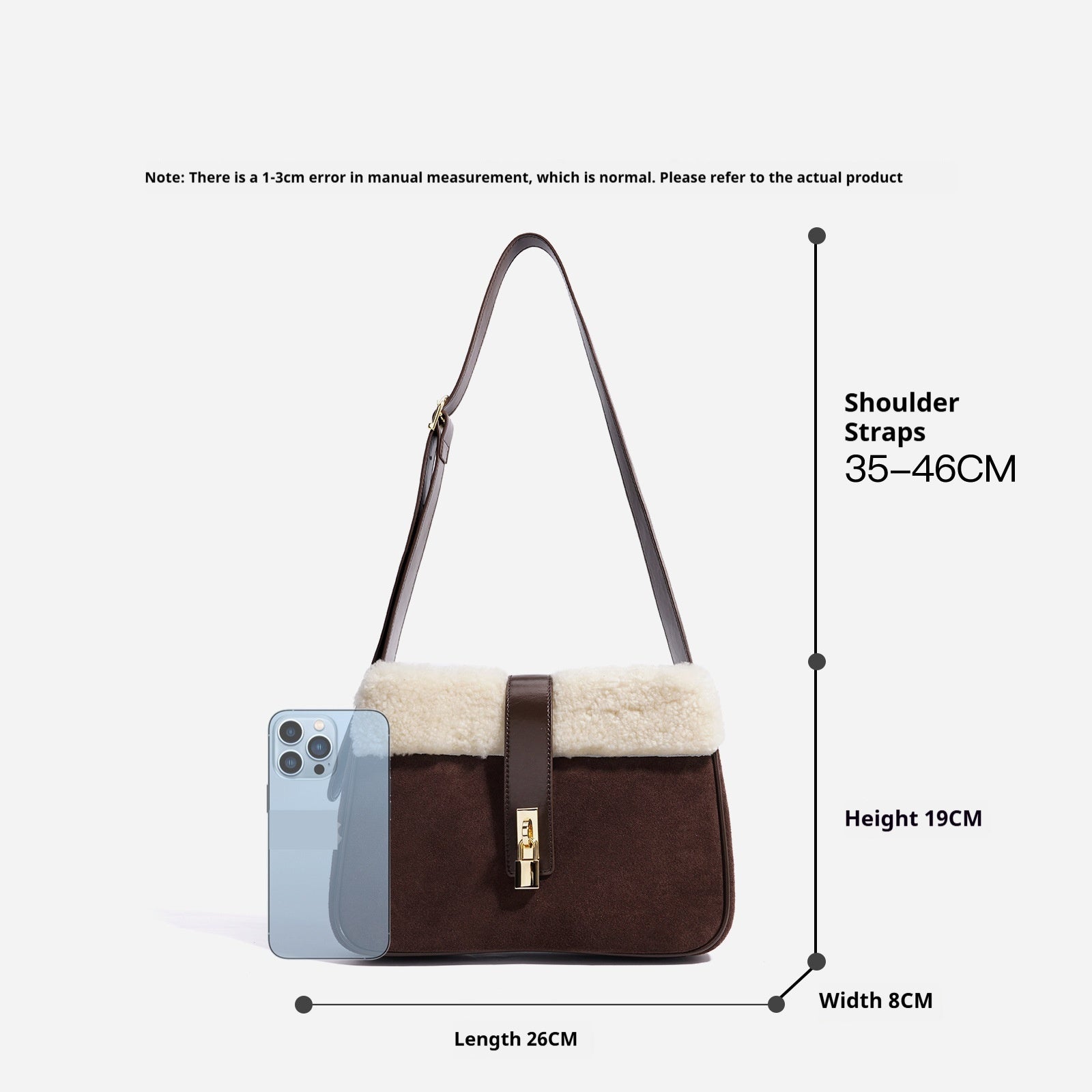 Small size  Leather Shoulder Bag
