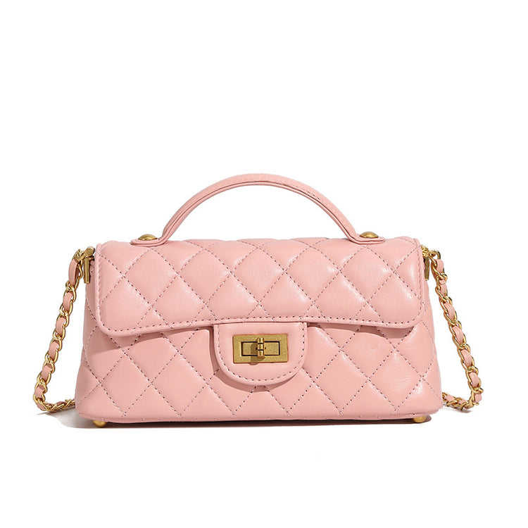 Light Luxury Fashion Womens Genuine Leather Shoulder Crossbody Bag Nomade Code
