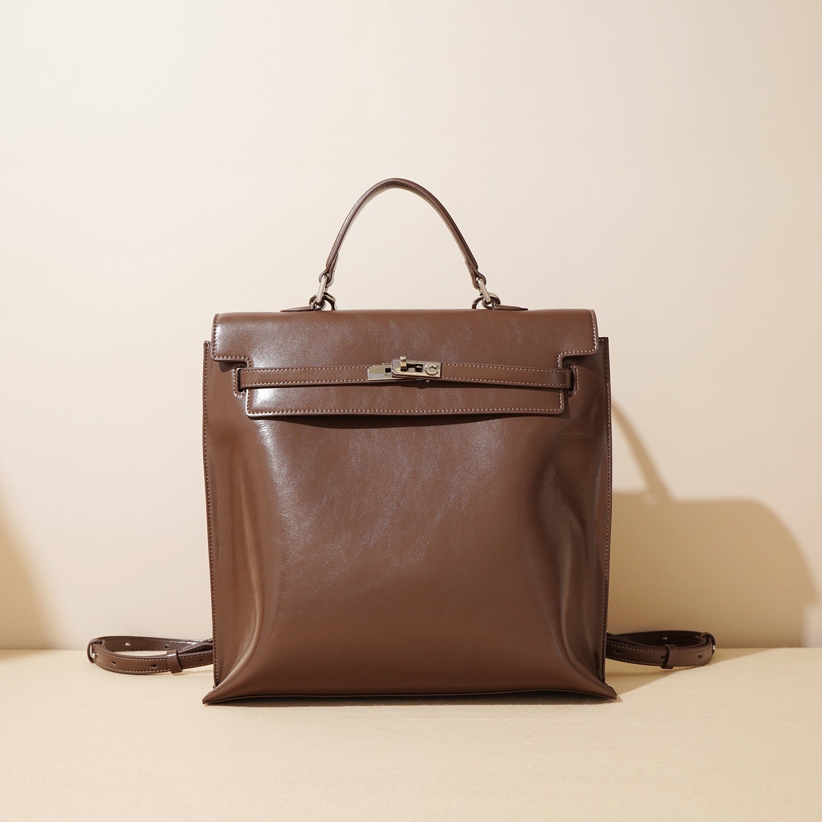 Large Capacity Premium Leather backpack
