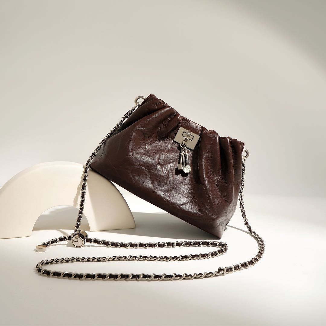 Leather Cloud Bag