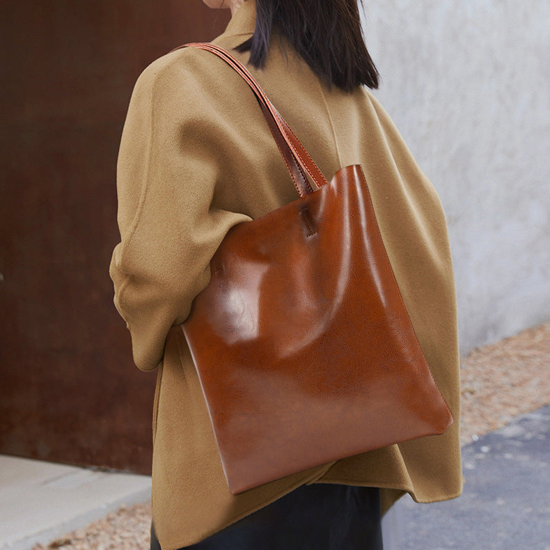 Women's Leather Tote Bag
