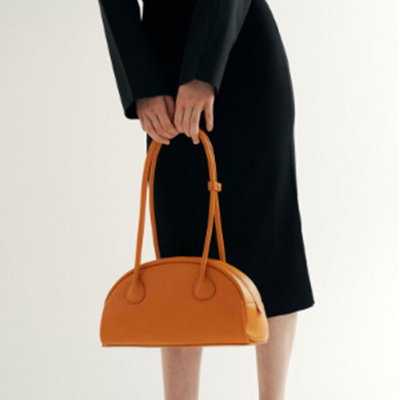 Semi-circular Shoulder Bag