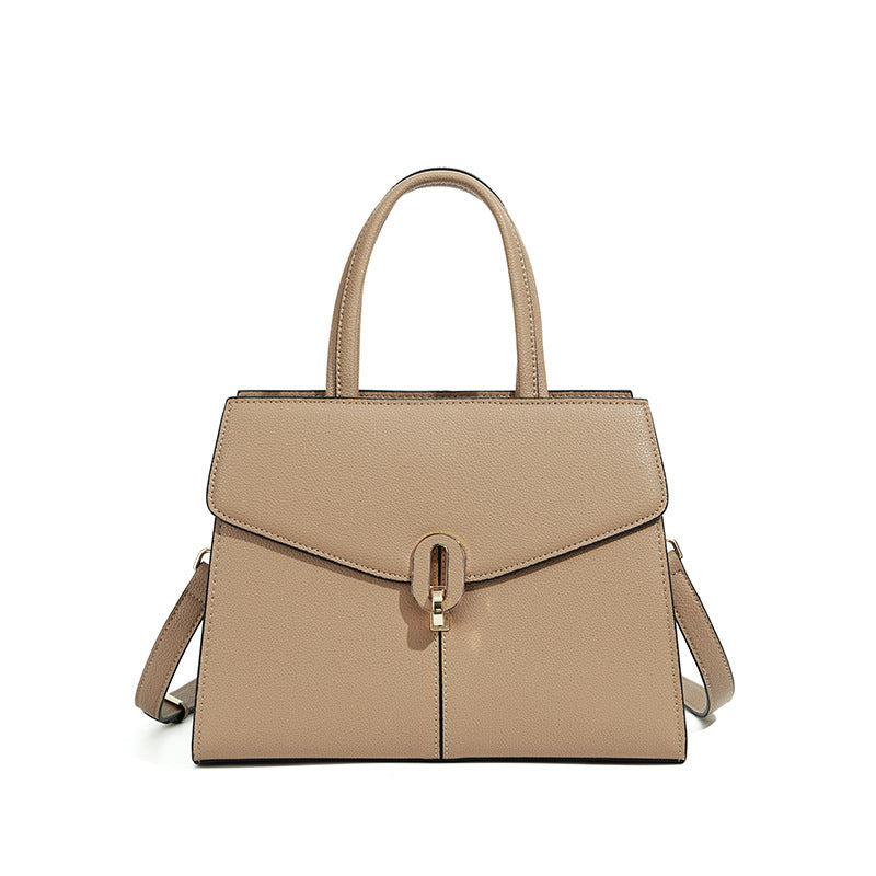 Leather Commuting High-grade Handbag