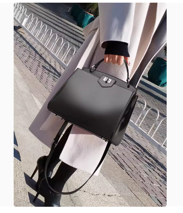 Leather Large Handbag