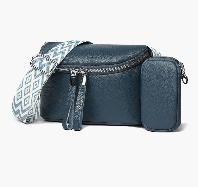 First Layer Cattlehide Leather crossbody Bag For Women