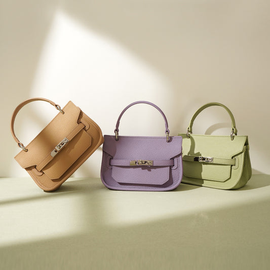 Petit sac à main en cuir