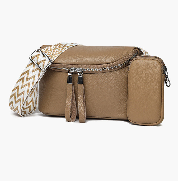 First Layer Cattlehide Leather crossbody Bag For Women