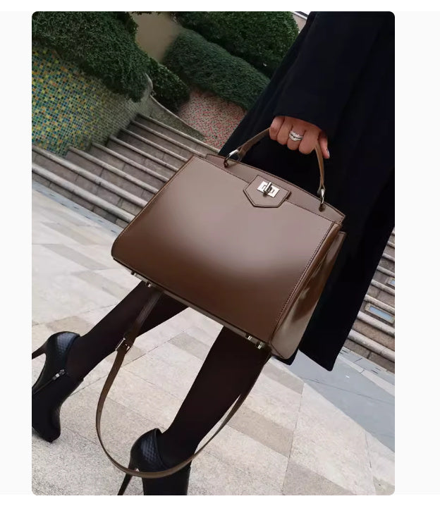 Leather Large Handbag