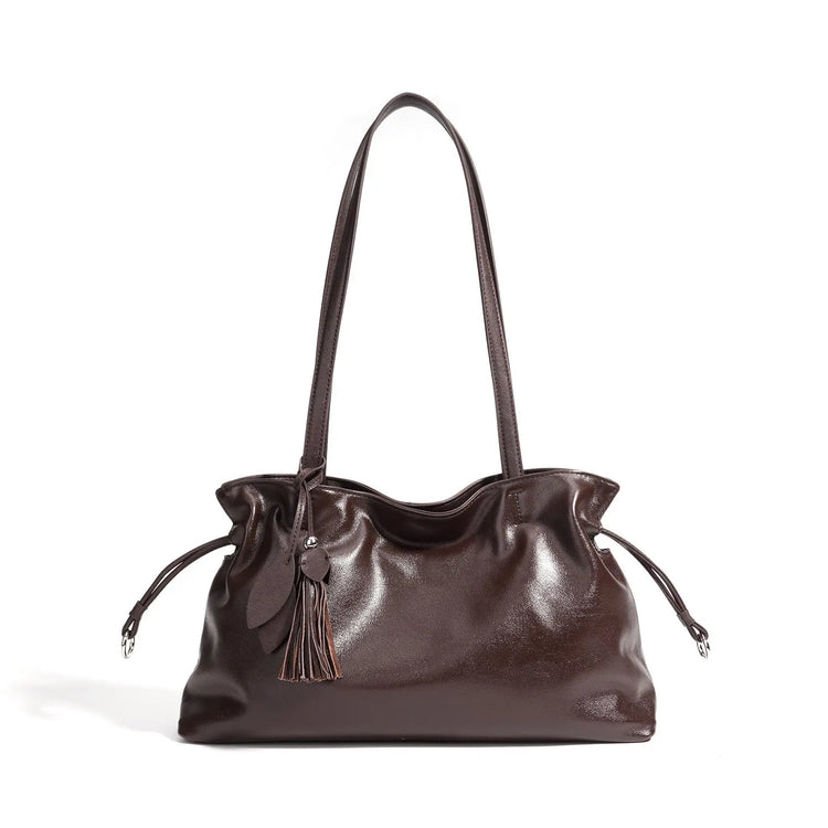 Stylish leather Shoulder Bag Nomade Code