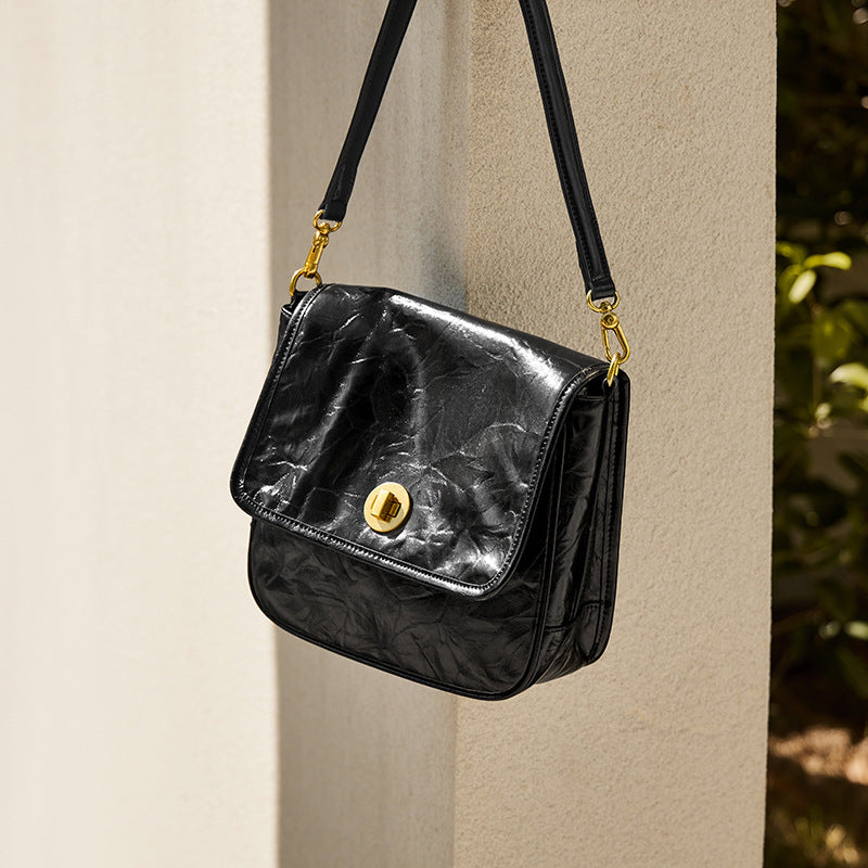 High-grade Underarm Leather retro Bag or Crossbody style