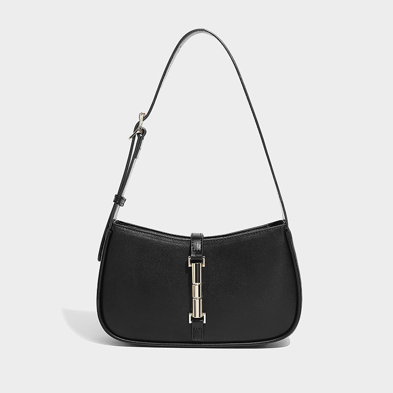 Niche High Sense Underarm Baguette Bag