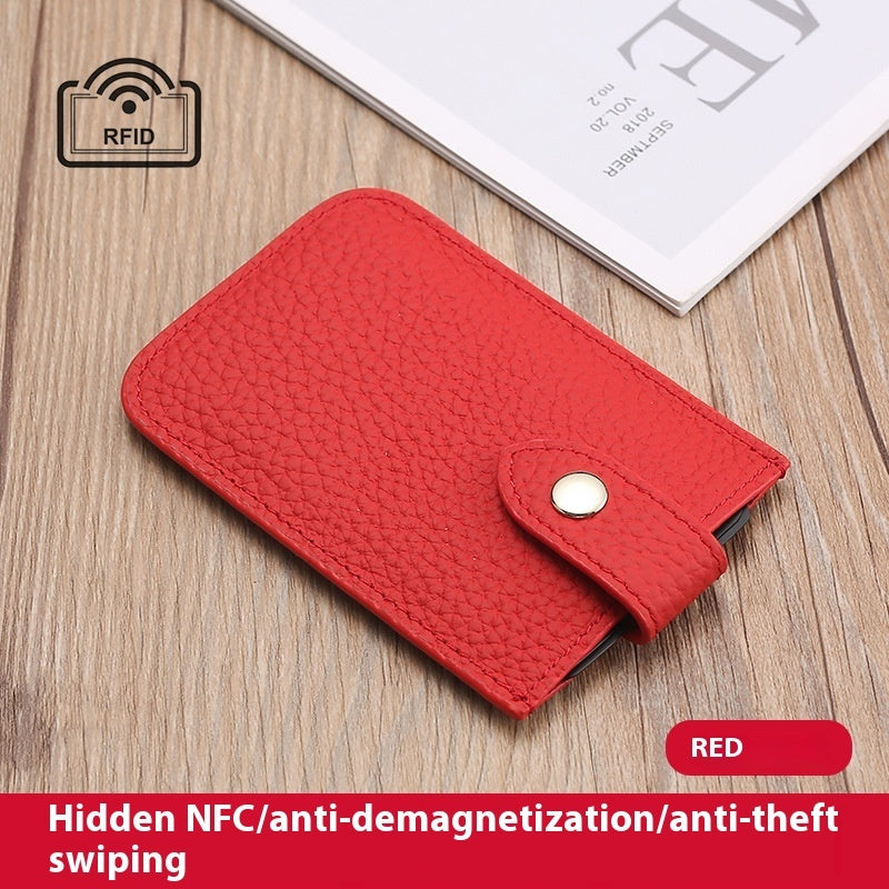 Porte-cartes portable ultra-mince à tiroir empilable