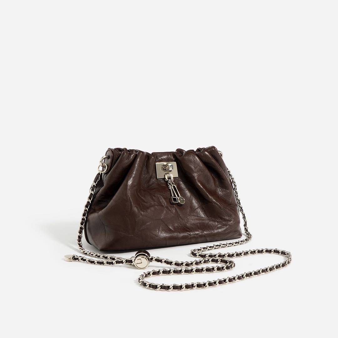 Leather Cloud Bag