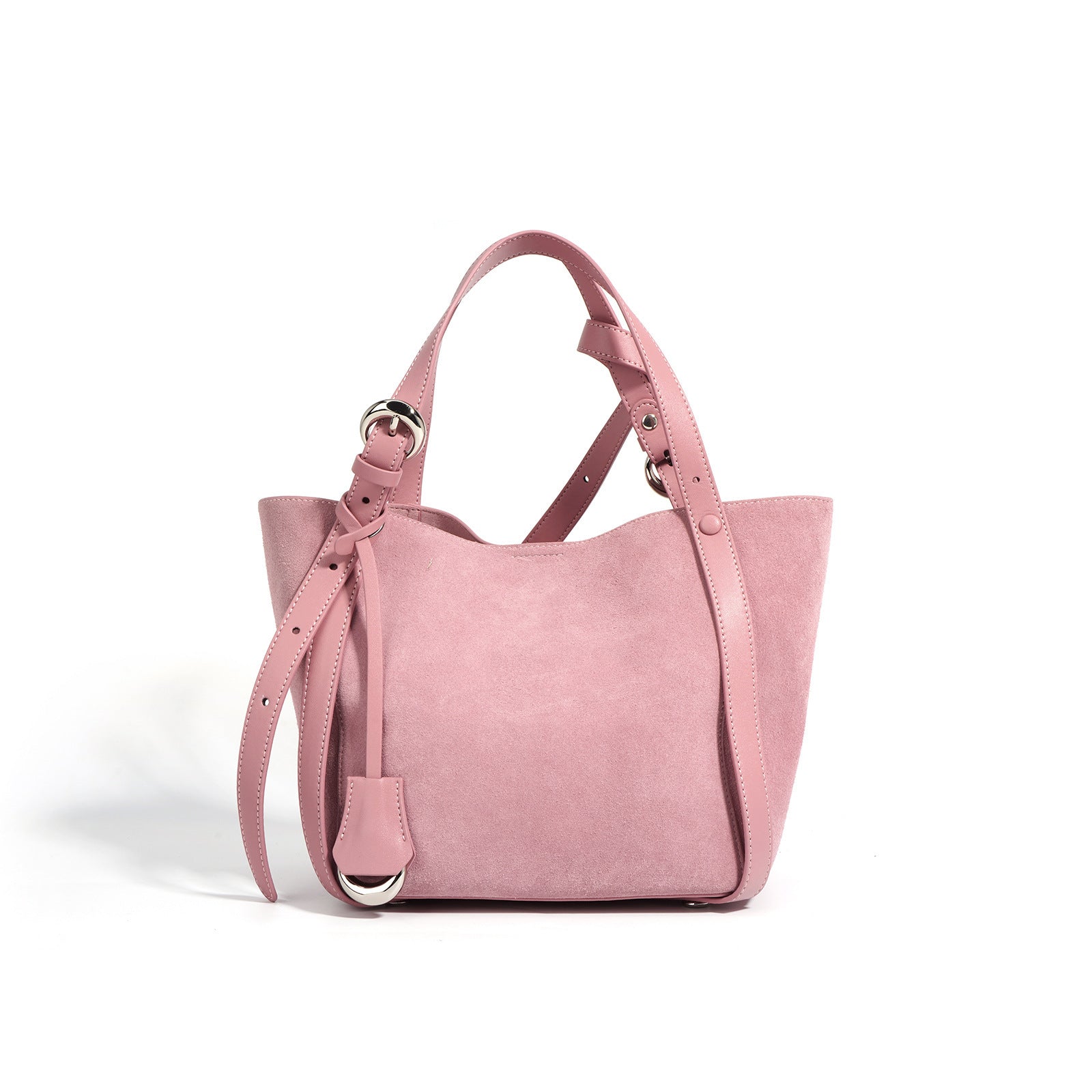 Large Capacity leather bascket Shoulder Bag