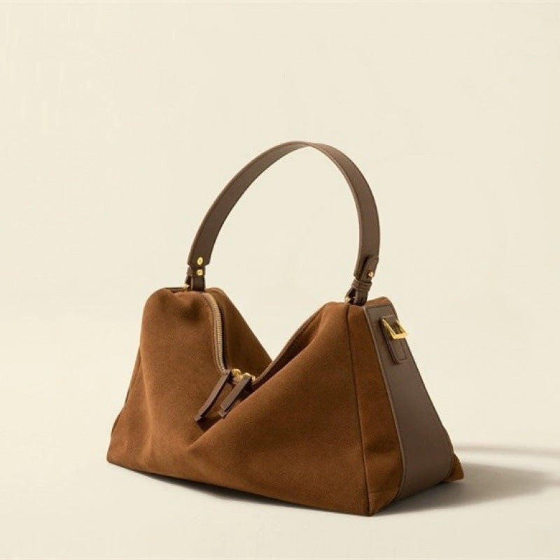Large capacity Versatile leather Handbag
