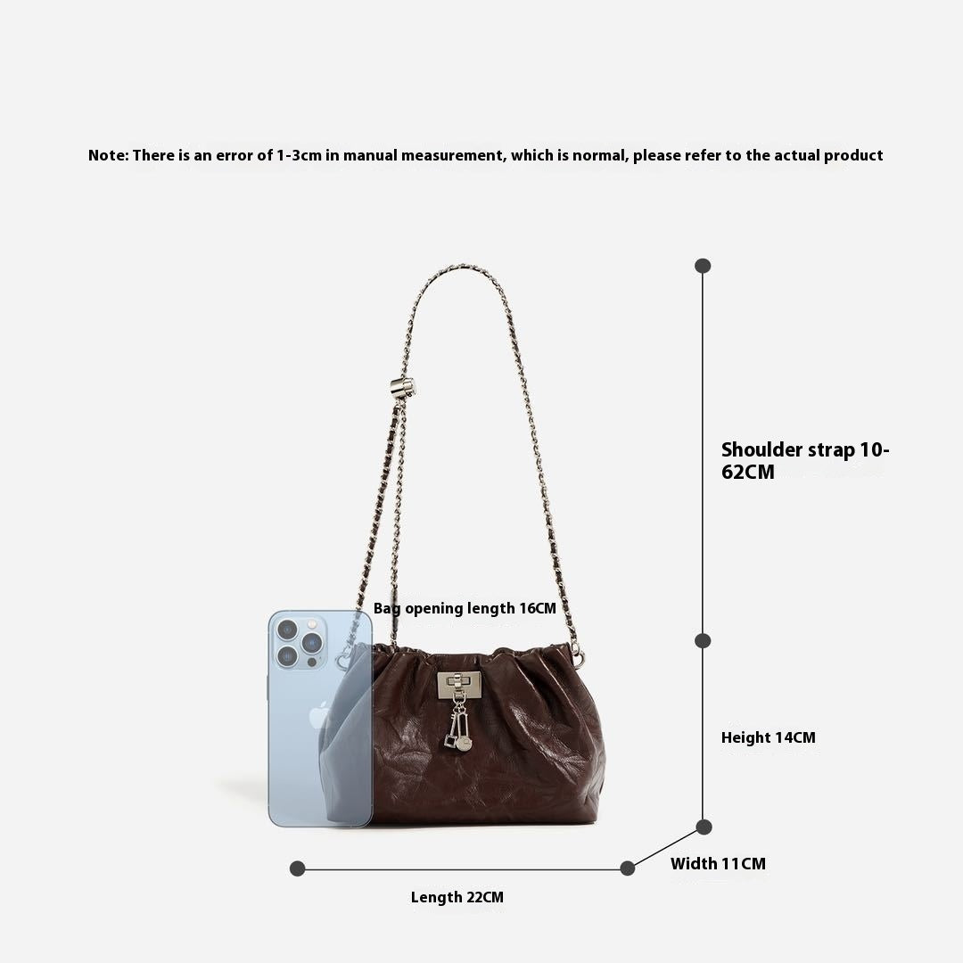 Leather Cloud Bag