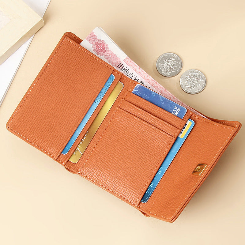 Portefeuille en cuir multifonctionnel avec plusieurs emplacements pour cartes