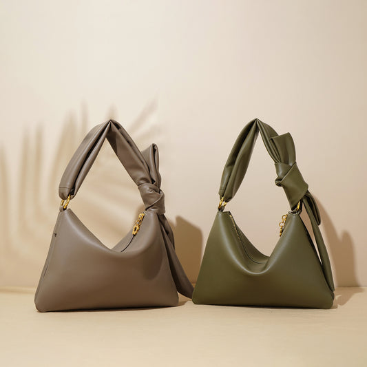 Sac à bandoulière en cuir de vache de grande capacité
