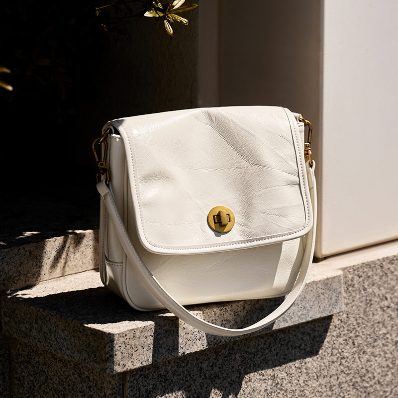 High-grade Underarm Leather retro Bag or Crossbody style