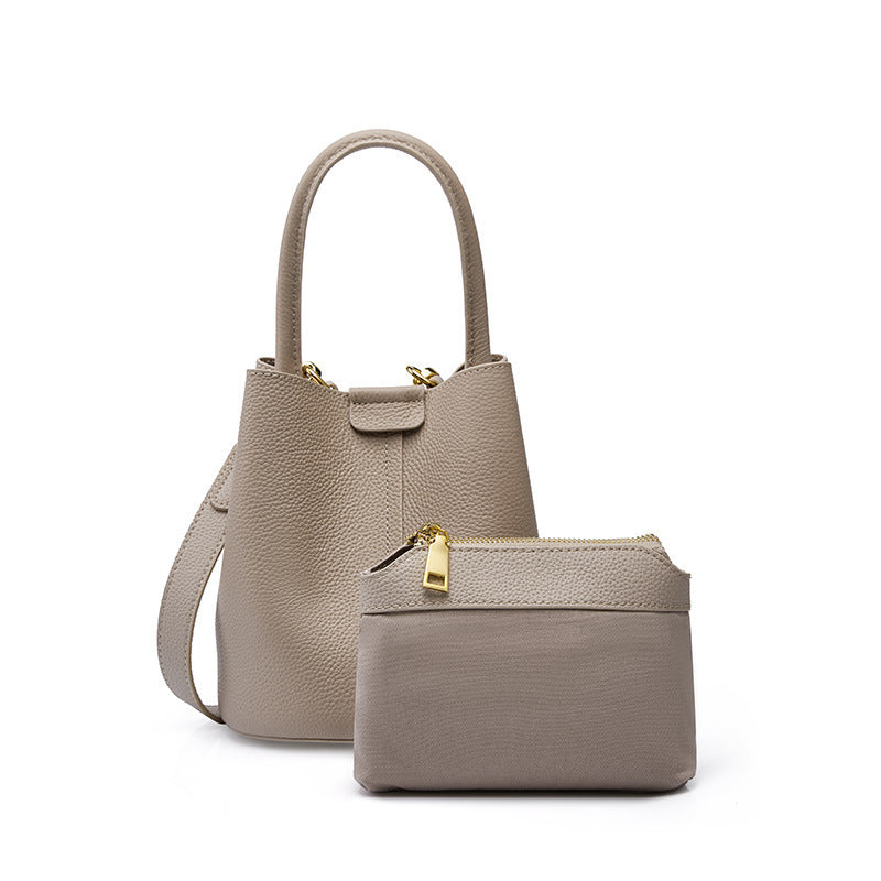 Bucket Leather Handbag