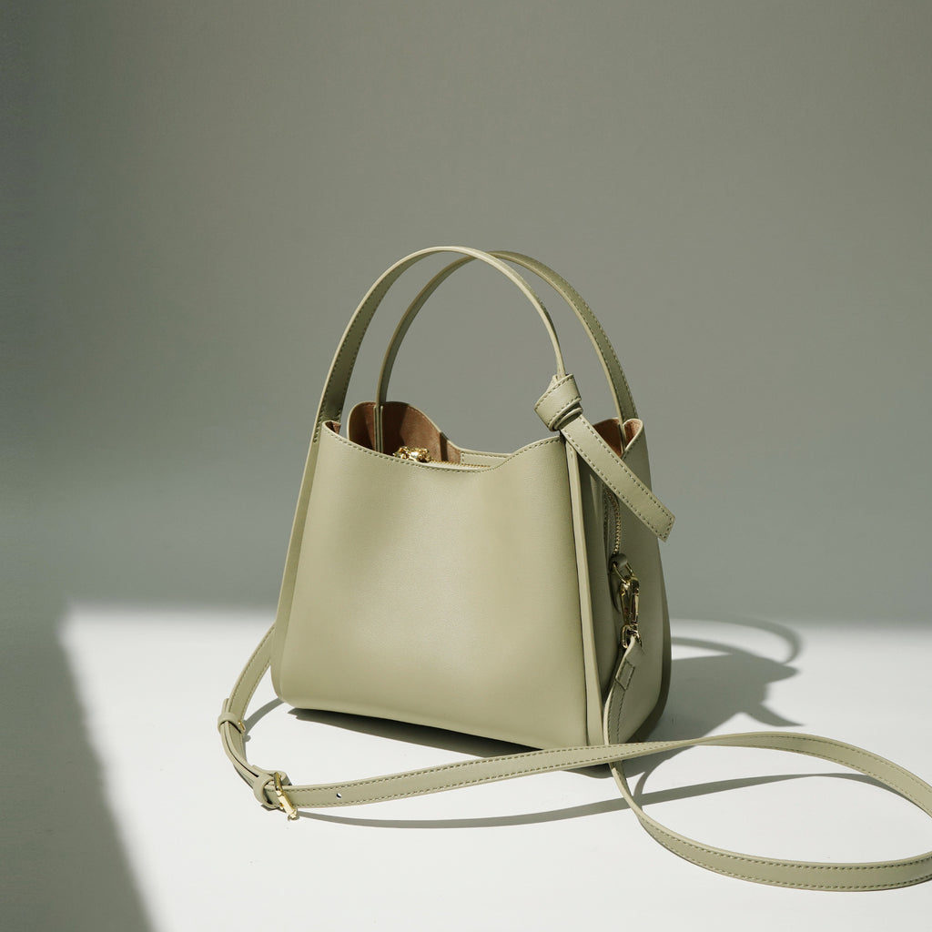 Simple Fashion Commuter All-matching Genuine Leather Shoulder Crossbody Handbag