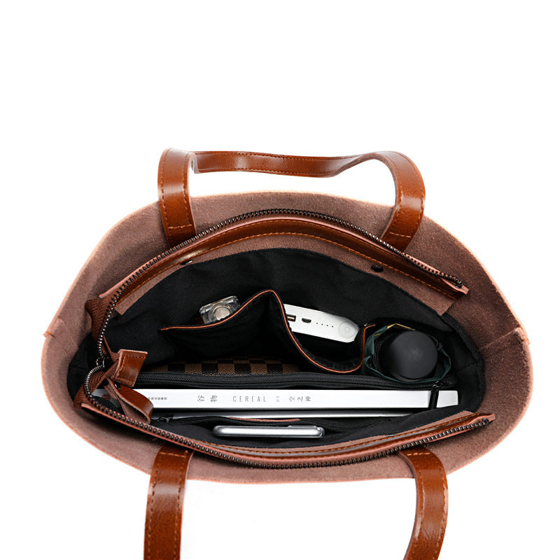 Women's Leather Tote Bag