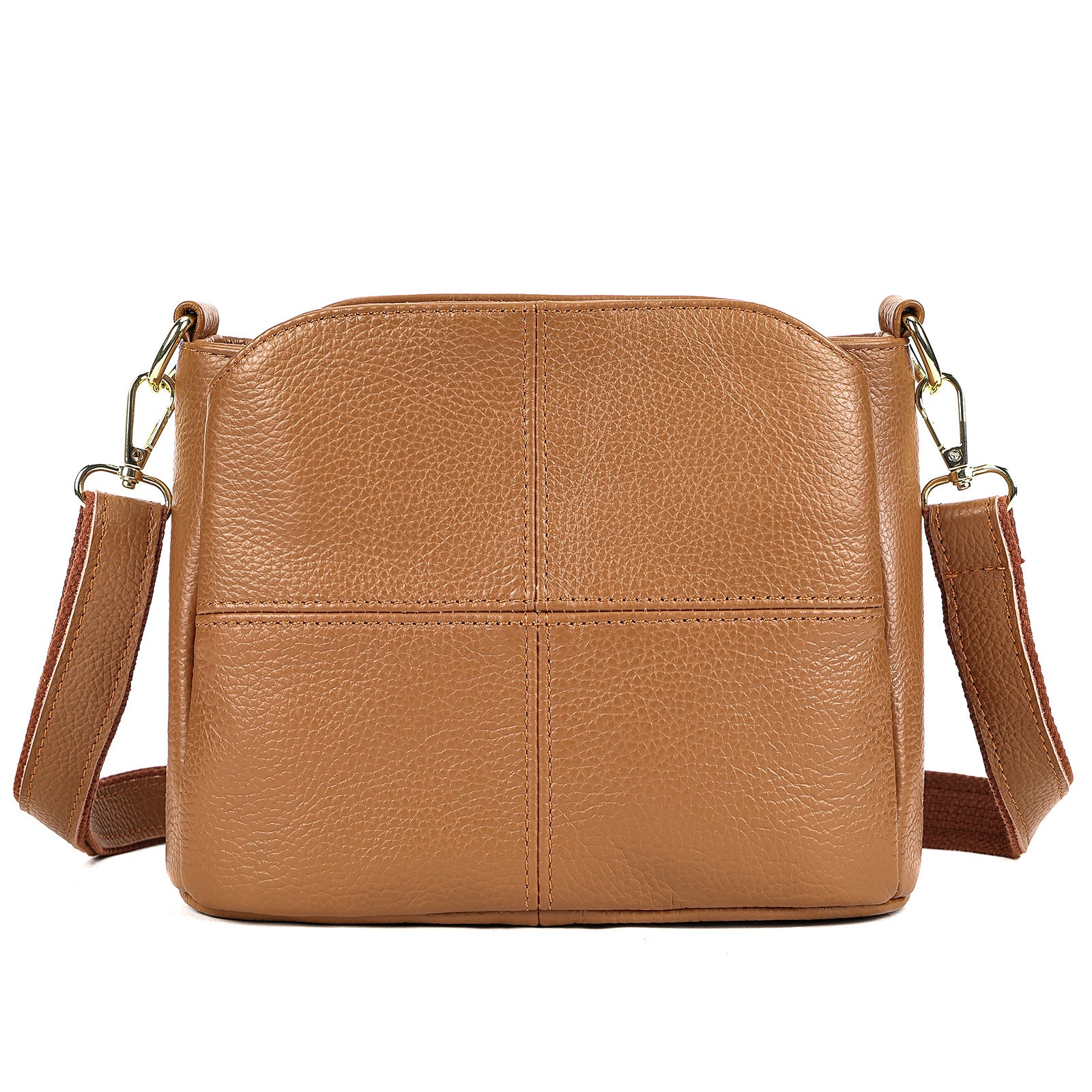 Genuine Leather Casual Shoulder Messenger Bag
